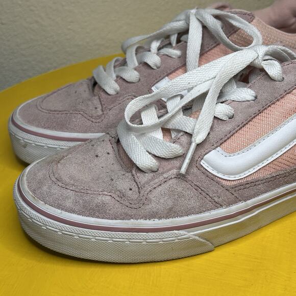 Vans Off The Wall 500714 muave Pink Casual Skate Shoes Sneakers Women’s Size 9.5 - Picture 3 of 15